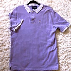 Men’s lavender polo shirt